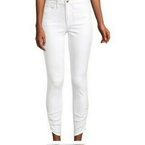 Joes Jeans white The Charlie skinny ankle jean.